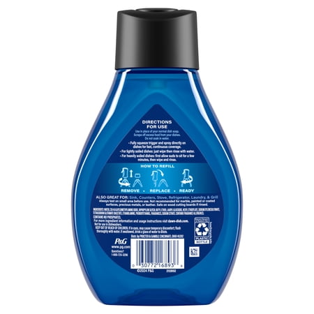 DAWN POWERWASH HEAVY DUTY DISH SPRAY ALL-PURPOSE CLEANER AND DEGREASER, 16 OZ. REFILL