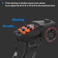 thumbnail image 5 of Hobby Fans RC Radio System 4CH 2.4G RC Transmitter with Receiver and Lanyard Anti-Jamming Remote Controller for RC Car Crawler Boat, Blue, 5 of 5