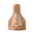 thumbnail image 2 of Modelo de nariz de silicona suave, simulación, reutilizable, flexible, para practicar perforaciones en la piel. Piel Color Nariz, 2 of 7