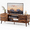 Brown, variant on OCHAP TV Stand Cabinet Store Cabinets for 55'' TV, Wooden Furniture for Home Living Room, Office, Black