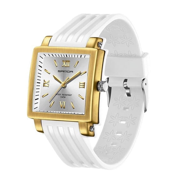 Explojoy Women's Casual Sport Watch – 50M Waterproof Fashion Wristwatch for Daily & Active Wear
