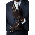 thumbnail image 4 of Gallery Seven Men’s Classic Buttoned Leather Winter Gloves, 4 of 6