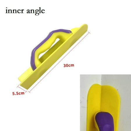 1Pc Inner Outer Wall Corner Trowel Plastic Drywall for Groover Tools Finishing Inner Angle