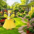 thumbnail image 6 of Stijggn Porch Goose Spring Outfits 23 Inch Butterfly Goose Outfit Porch Goose Clothes for 23" Cement Statue Garden Patio Outdoor Decoration, 6 of 9