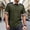Army Green, variant on Color Block Polo Shirts for Men Summer Casual Short Sleeve Textured Collared Slim Fit Work Tshirts Golf Shirt