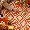 thumbnail image 7 of 59.1x39.4 Inch Fall Thanksgiving Harvest Themed Throw Blanket, Soft Cozy Leaf Pattern Decorative Blanket, Warm Seasonal Blanket For Sofa Couch Bedside Home Decor, 7 of 7