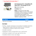 thumbnail image 2 of A/C Compressor Kit - Compatible with 2004 Ford F-150 Heritage 4.6L V8, 2 of 2