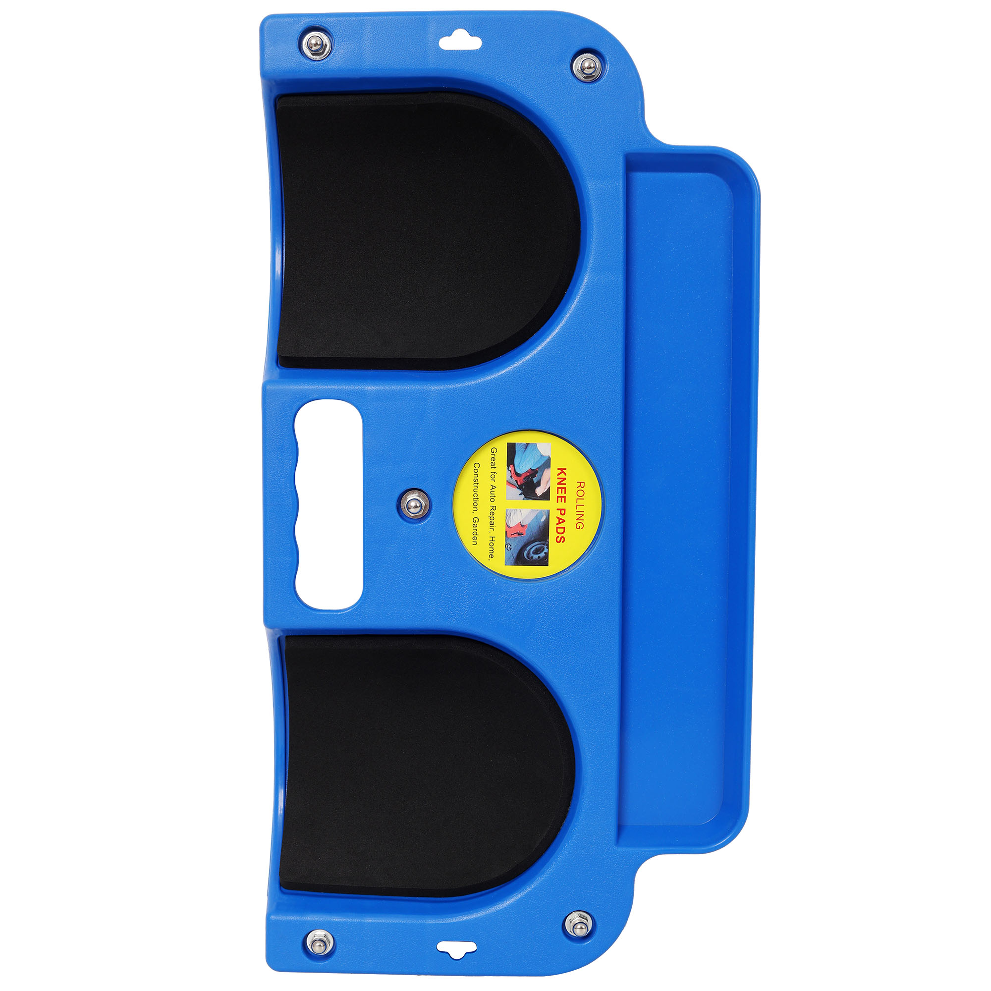 Rolling Knee Creeper Durable Knee Pads with 360 Degree Turn Casters and Tool Tray,for Garage Workshop Garden