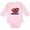 AD-Pink, variant on Inktastic Beagle Heartfelt Duo Boys or Girls Long Sleeve Baby Bodysuit