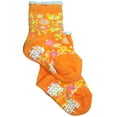 thumbnail image 2 of Tic Tac Toe Girls Flower Sock 31861-X-Small (orange flower), 2 of 3