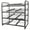 Brown, variant on stusgo 4 Tiers Stackable Can Rack Organizer for up to 48 Cans for Kitchen Cabinet and Pantry (Silver)