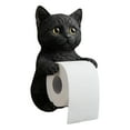 thumbnail image 2 of OugPiStiyk Cat Paper Holder, Realistic 3D Cat Resin Wall-Mounted Tissue Dispenser, Wall-Mounted Cat Tissue Papers Roll Storage Stand for Bathrooms, Kitchen, Home Decor (British Shorthair), 2 of 6