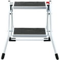 thumbnail image 1 of KFFKFF 2-Step Ladder with 330lbs Load Capacity, Foldable Steel Step Stool Featuring Broad Non-Slip Pedal, Robust Step Stool Suitable for Adults and Kids, Versatile for Home, Kitchen, Office, and RVs, 1 of 9