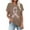 Khaki, variant on Fesfesfes Tops for Leggings for Women's Casual Letter Print Pullover Short Sleeve T-Shirt Tops Shirt Womens T Shirts Short Sleeve 8(L)