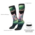 thumbnail image 6 of Fotbe Snake Holding A Lotus print Women's Men's Novelty Crew Socks Cotton Socks Knee High Socks for Walking,Running,Nurses,Pregnancy, 6 of 8
