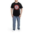 thumbnail image 5 of CafePress - Hippo For Christmas Men's Dark Pajamas - Men's Dark Loose Fit Cotton Pajama Set, 5 of 7