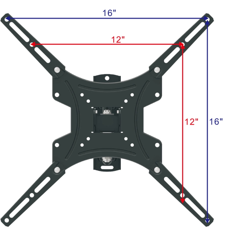 UBesGoo 2 pack Full Motion TV Wall Mount Bracket LCD Display for 13 32 40 42 47 50"