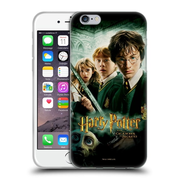 Head Case Designs Officially Licensed Harry Potter Chamber Of Secrets III Movie Poster Soft Gel Case Compatible with Apple iPhone 6 / iPhone 6s
