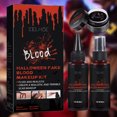 thumbnail image 2 of Kit de maquillaje con efectos especiales de Halloween, atmósfera de terror para películas, teatro de cosplay JShteea El nuevo, 2 of 9
