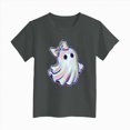 thumbnail image 5 of KPVEVIQ Toddler Girls Boys Halloween Shirts Fun Ghost Graphic T-Shirt Fall Tee Top Short Sleeve Cute Kids Clothes, 5 of 5
