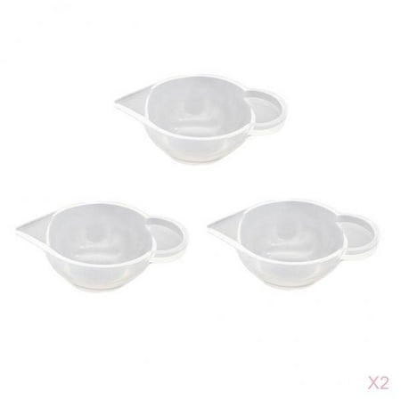 

6 Pieces Silicone Measuring Cups For Resin Silicone Mixing Cups Epoxy Resin Cups For Epoxy Resin Casting s Art Kitchen