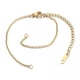 thumbnail image 1 of 3xCollar Extensión Cola Cadena Con Cierres Langosta Pulsera Oro 2mm, 1 of 8