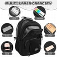 thumbnail image 6 of DAKIMOE School Backpack for College High Middle School Fashion Student Bag Teen Bookbag Laptop Backpack Women Travel Daypacks, 6 of 7