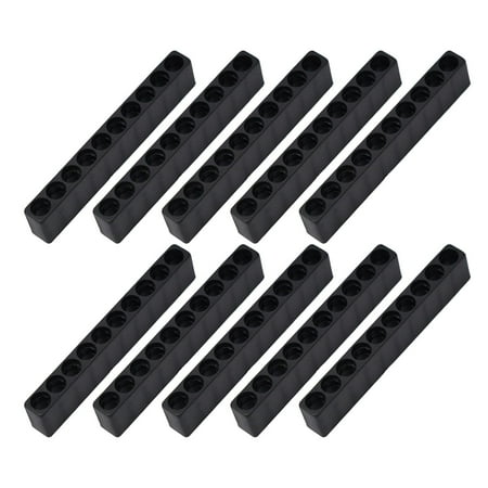 

BCLONG 10Pcs Bit Holder 10 Hole 1/4 Hex Shank Screwdriver Plastic Screwdriver Storage