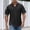 Black, variant on Bcfgryg Men's Casual Short Sleeve Linen Shirt Slim Fit Button Down Shirt Breathable Comfortable Summer Shirt For Daily Wear Men Shirts Casual Black L