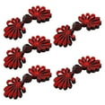 thumbnail image 1 of HAOAN 5 Pairs/Pack Cheongsam Closure Sewing Fasteners Chinese Knots Frog Buttons, 1 of 7