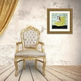 thumbnail image 3 of Dillon, Carol 15x15 Gold Ornate Wood Framed with Double Matting Museum Art Print Titled - Beagle on Yellow, 3 of 4