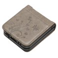 thumbnail image 3 of For Samsung Galaxy Z Flip5 5G Phone Case Imprinted PU Leather Coated PC Cover, 3 of 4