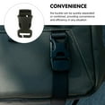 thumbnail image 4 of 6Pcs Heavy Duty Plastic Buckles for Backpack Strap Keeper Quick Release Clip Buckle for Backpack No Sewing Required Buckles Field Repair Buckles Dark Green 2.5 CM, 4 of 8
