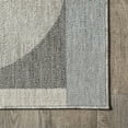 thumbnail image 4 of nuLOOM Rhona Modern Geometric Recycled Area Rug, 6' 7" x 9', Rhona Grey, 4 of 7