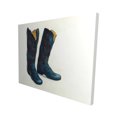 thumbnail image 1 of Leather cowboy boots - 16"x20" canvas - Print on demand, 1 of 1