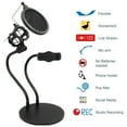 thumbnail image 2 of Technical Pro Phone Holder with Microphone Pop Filter Flexible Gooseneck Arm, 2 of 5