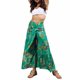 thumbnail image 2 of SAYOO Pantalones casuales de playa para mujer, pantalones anchos de cintura alta con vendaje delantero, S/ M/ L/ XL SAYOO perder, 2 of 8