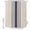 MidnightBlue Beige, variant on Shower Curtains for Bathroom, Beige Striped Waterproof Fabric Shower Curtain, Midnight Blue Geometric Simple Retro Decorative Bathroom Curtain for Bathtub, 36"x72", No Hooks Included