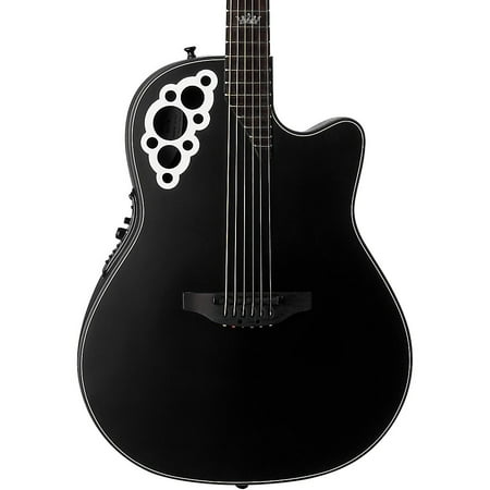 Artist Signature Guitars - Ovation 2078KK-5S Kaki King Signature Acoustic-Electric Guitar Satin Black