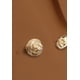 thumbnail image 3 of Saco corto cruzado doble botón Camel, 3 of 3
