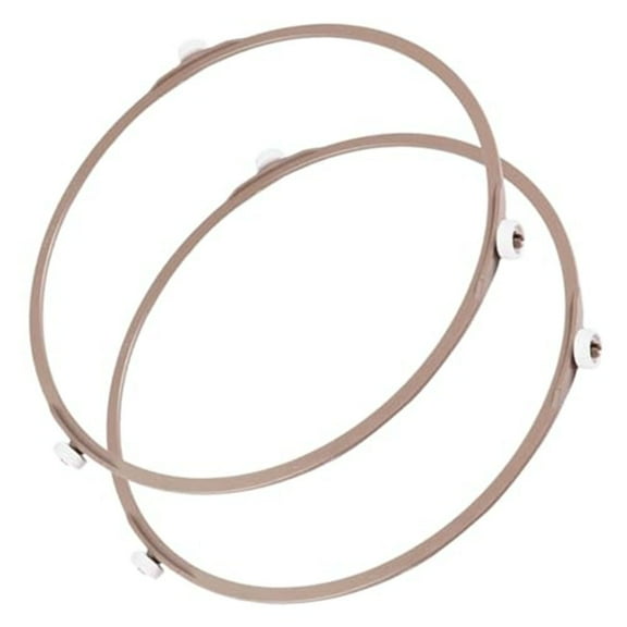 2PC Circle Rotating Ring Support Roller Bracket Microwave Oven Turntable Bracket Glass Turntable Base Plate Tray Holder Stand