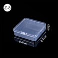 thumbnail image 1 of Mini cajas rectangulares de plástico transparente para guardar joyas, caja de embalaje para pendientes, anillos, cuentas, artículos pequeños Tan Jianjun  unisex, 1 of 2