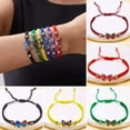 thumbnail image 2 of GKNET Elegant Colorful Butterfly Handmade Braided Bracelet Adjustable Jewellery Women-#3, 2 of 9