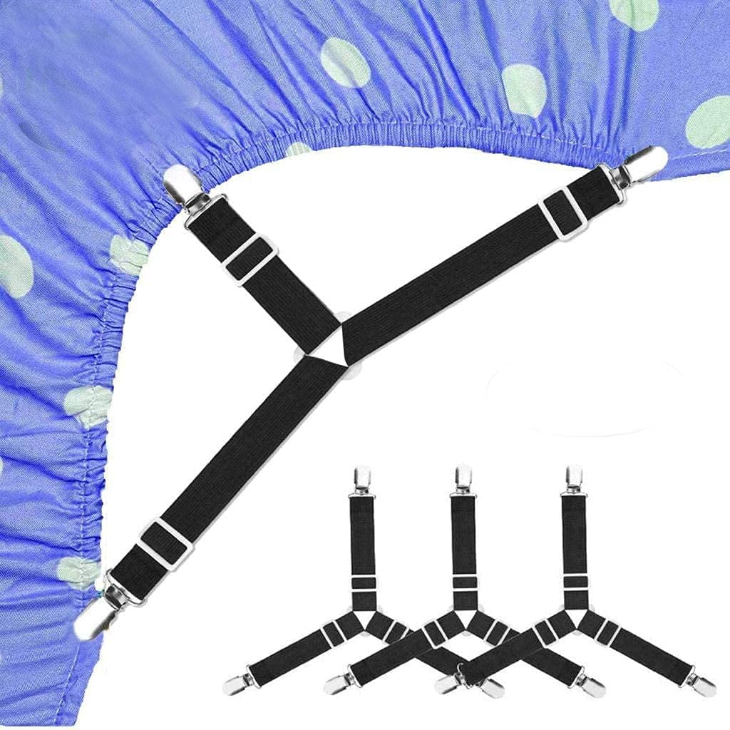 Royal Bed Sheet Fasteners Suspenders King, Sheet Fasteners Twin