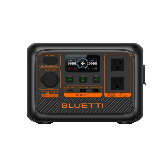 BLUETTI Premium Series AC2P Portable Power Station | 230.4Wh