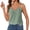 Green, variant on ZZkhGO Womens Tank Tops Eyelet Lace V Neck Spaghetti Strap Casual Boho Summer Lightweight Soft Camisole, Light Blue M