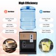 thumbnail image 3 of Modern Countertop LED Water Dispenser 500W High Power Water Dispenser with Indicator Lights Two Large-capacity Water Tanks Countertop Water Dispenser, 3 of 9