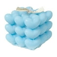 thumbnail image 2 of AuroraX Valentines Day Candles Blue Heart Shaped Candles Love Romantic Decorative Decorations for Home Party Anniversary Valentine'S Day Gifts for Him Her Couples, 2 of 6