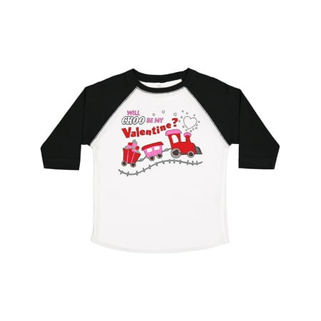 

Inktastic Will Choo Be My Valentine Valentine s Day Train Gift Toddler Boy or Toddler Girl T-Shirt