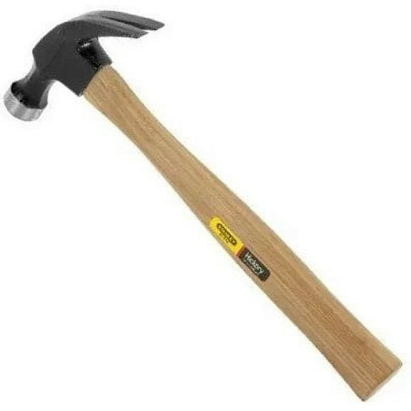 Stanley Claw Hammer 51-616 - Curved Claw, Straight Wood Handle - 6 Pack, 16 oz